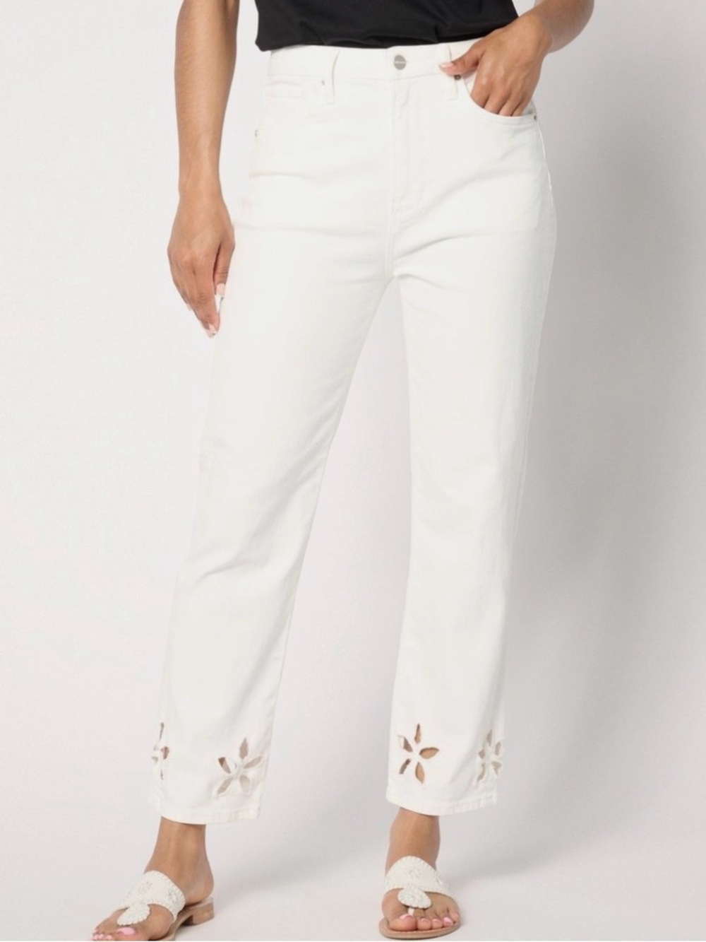 NWT Driftwood Jeans Royce Straight Ankle Cut It Out size Petite 12